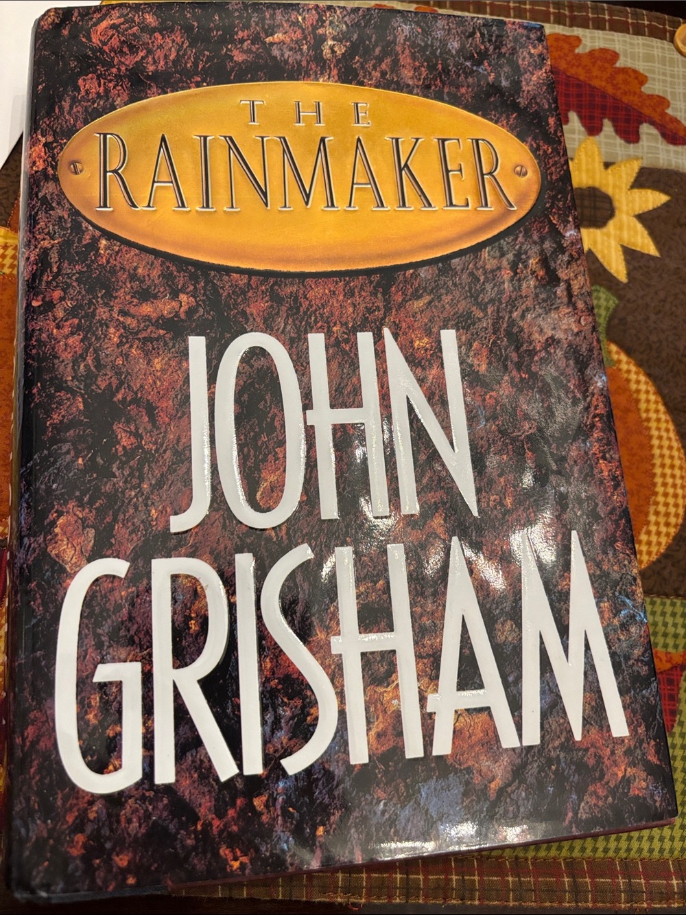 John Grisham The Rainmaker - Brown Hardcover First Edition